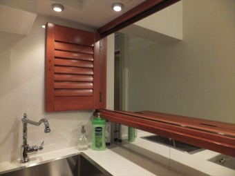 イケアの部材をスペースにあわせてキッチン造作 イケアの部材をスペースにあわせてキッチン造作